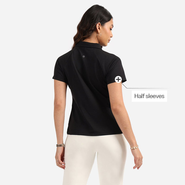 The Classic Pique Buttoned Polo - BlissClub