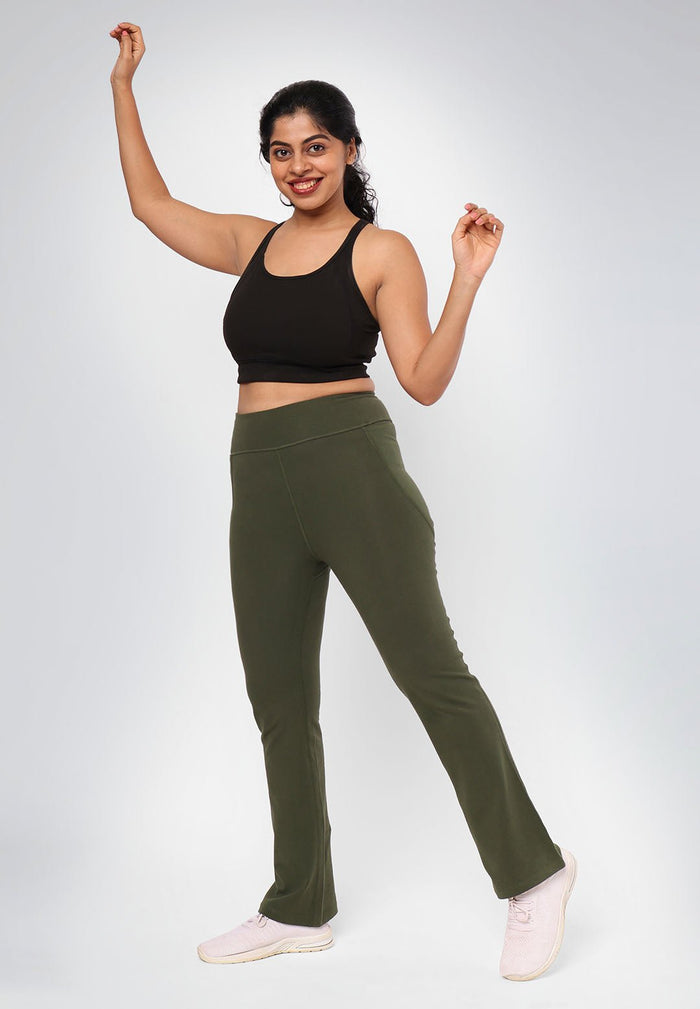The Groove-In Cotton Flare Pants Tall - BlissClub
