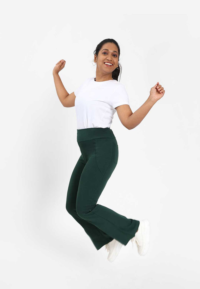 The Groove-In Cotton Flare Pants Tall - BlissClub