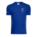 Royal Blue Cotton Toronto Blue Jays Crewneck Tee - Front View | Greyson Clothiers