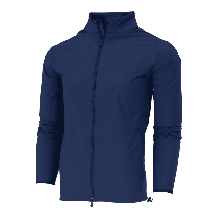 Bonneville Greyson Clothiers Trailwolf Full-Zip Jacket - Back View, Wolf Logo Detail | Greyson Clothiers