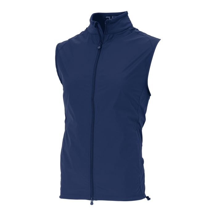 Maltese Blue Greyson Trailwolf Full-Zip Vest - Three-Quarter Angle Front | Greyson Clothiers