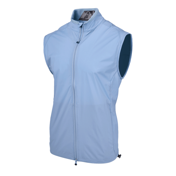 Bonneville Greyson Trailwolf Lightweight Golf Vest - Three-Quarter Angle Front | Greyson Clothiers