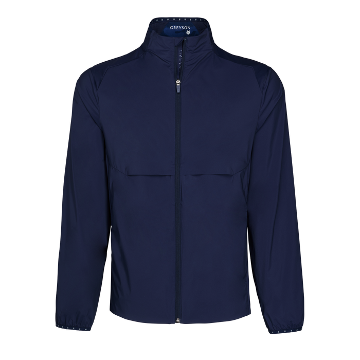 Maltese Blue Trailwolf Hybrid Sport Jacket Full-Zip - Front View | Greyson Clothiers