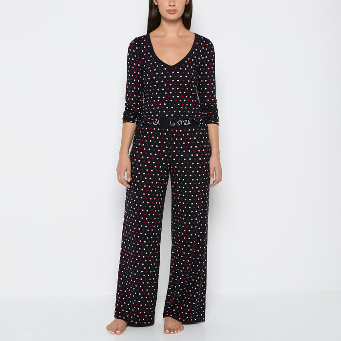 Two-Piece PJ Set in Sweet Dot