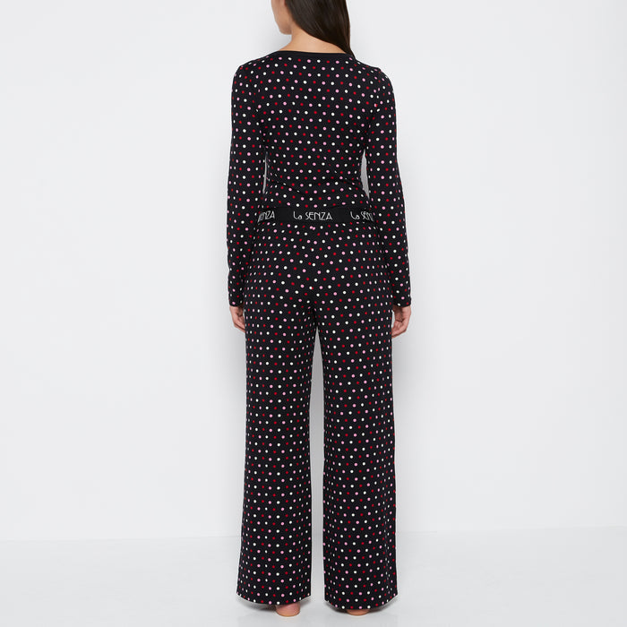 Two-Piece PJ Set in Sweet Dot