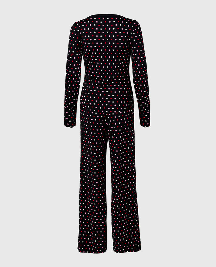 Two-Piece PJ Set in Sweet Dot