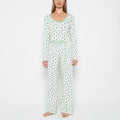 Two-Piece PJ Set in Tiny Trees