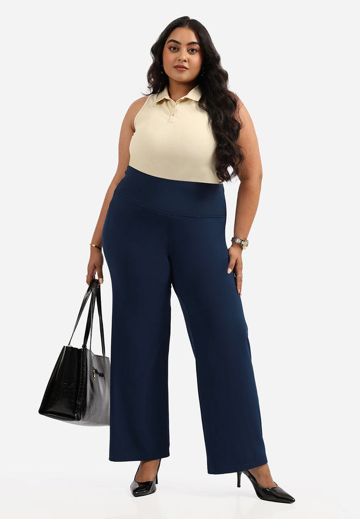 Ultimate Sculpt Wide-Legged Pants - BlissClub