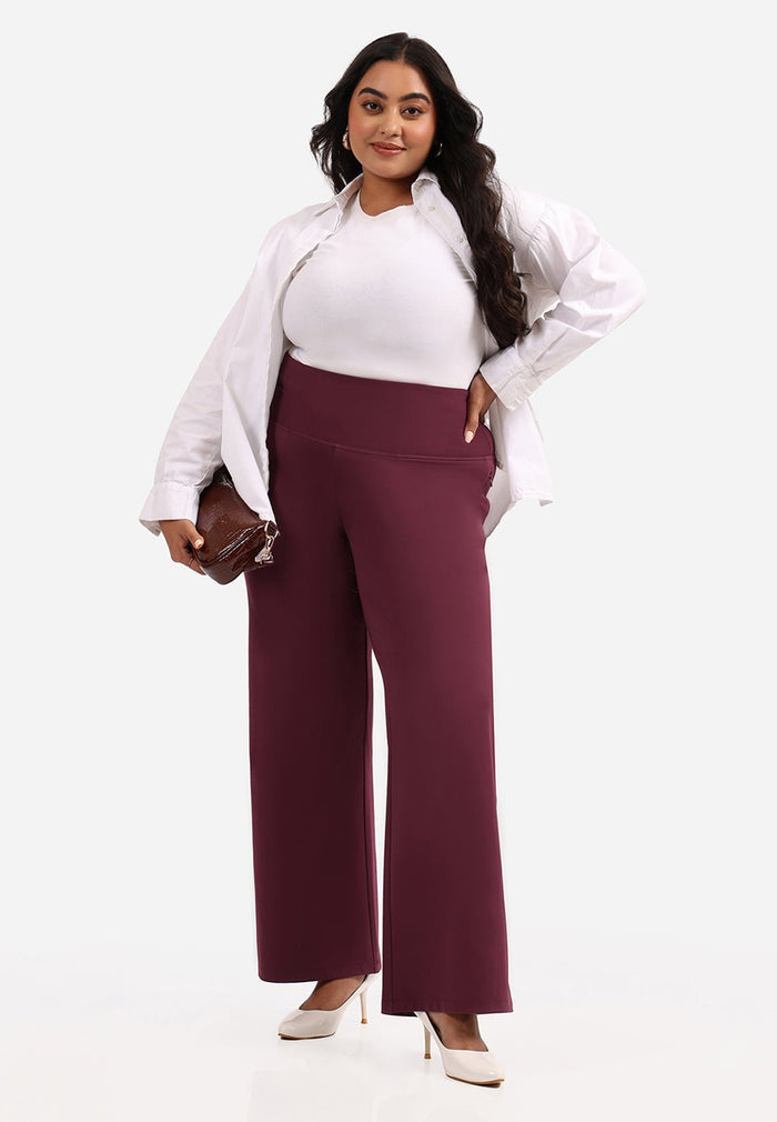 Ultimate Sculpt Wide-Legged Pants - BlissClub
