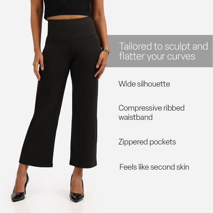 Ultimate Sculpt Wide-Legged Pants - BlissClub