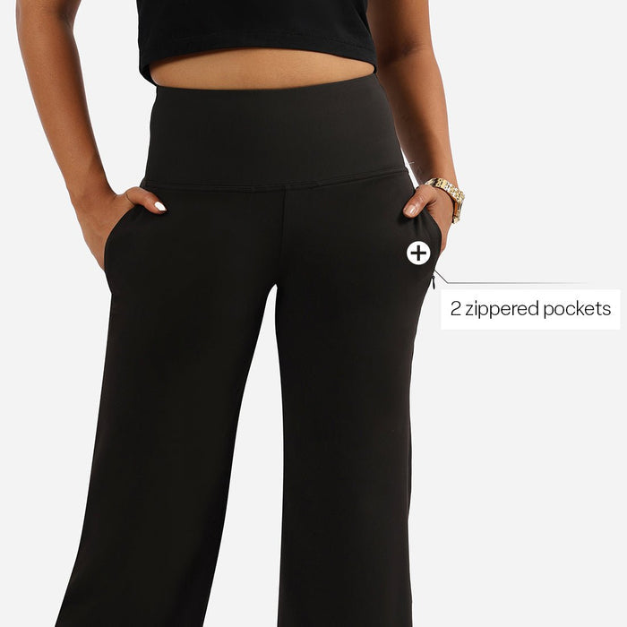 Ultimate Sculpt Wide-Legged Pants - BlissClub