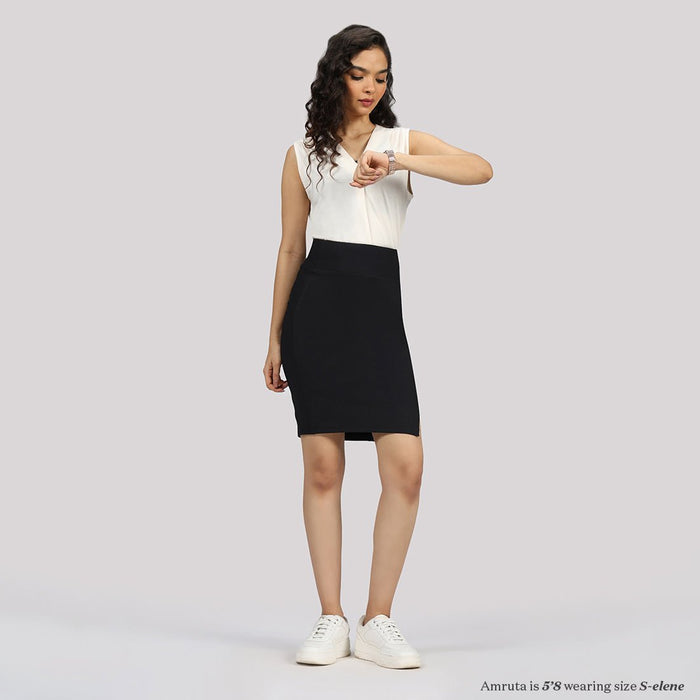 Ultimate Stretch Pencil Skirt - BlissClub