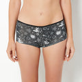 Ultrasoft Boyshort Panty with Bow Detail in Celestial Sky