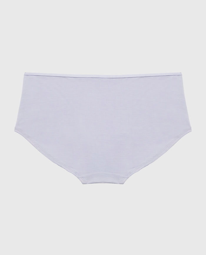 Ultrasoft Boyshort Panty with Bow Detail in Cosmic Sky
