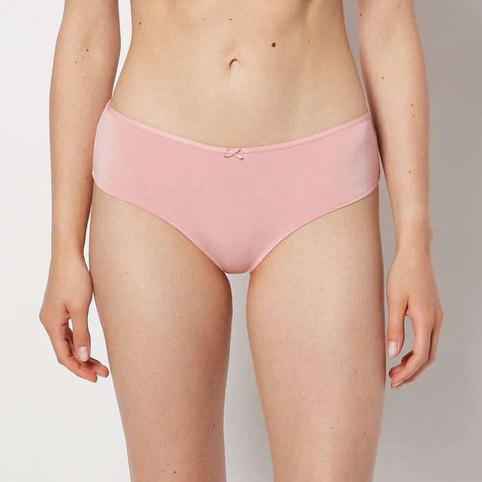 Ultrasoft Hipster Panty with Bow Detail in Rose Elegance