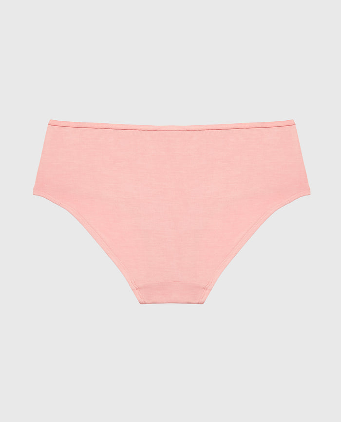 Ultrasoft Hipster Panty with Bow Detail in Rose Elegance
