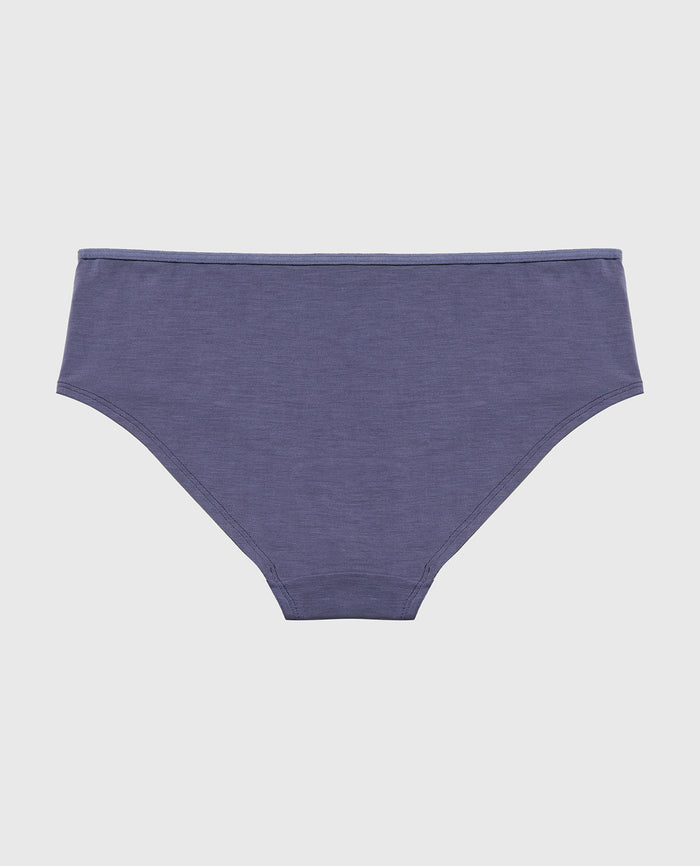 Ultrasoft Hipster Panty with Bow Detail in Vintage Indigo
