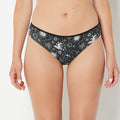 Ultrasoft Thong Panty with Bow Detail in Celestial Sky