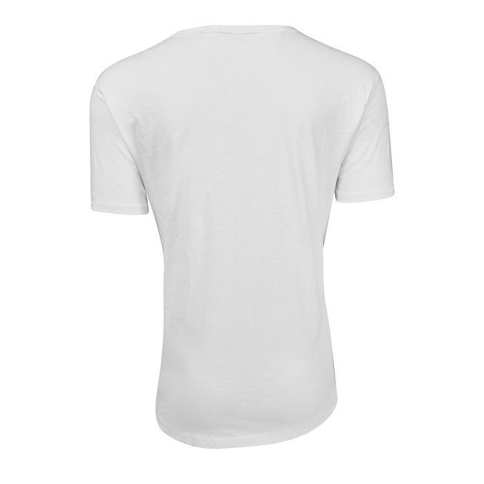 Arctic University of Georgia Alpha Slub Tee - Back View, Cotton Slub Texture, Curved Hem | Greyson Clothiers