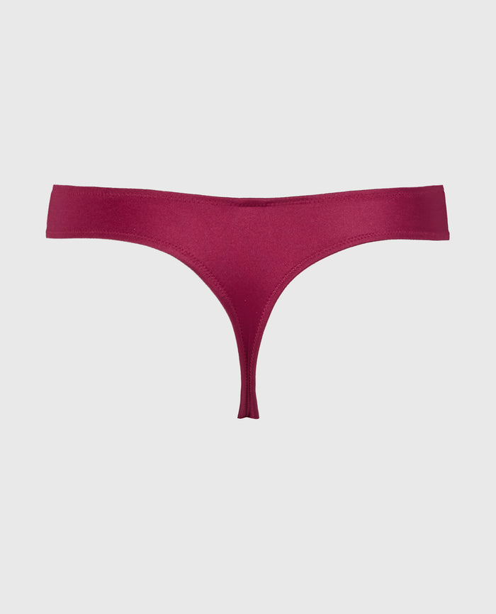 Unlined Balconette Babydoll with Romantic Lace in Plum Rose