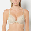 Up 2 Cup Plunge Bra in Craft Lace in Moonlight