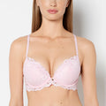 Up 2 Cup Plunge Bra with Romantic Lace in Sweet Dream