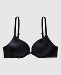 Up 2 Cup Push Up Bra in Smoulder Black