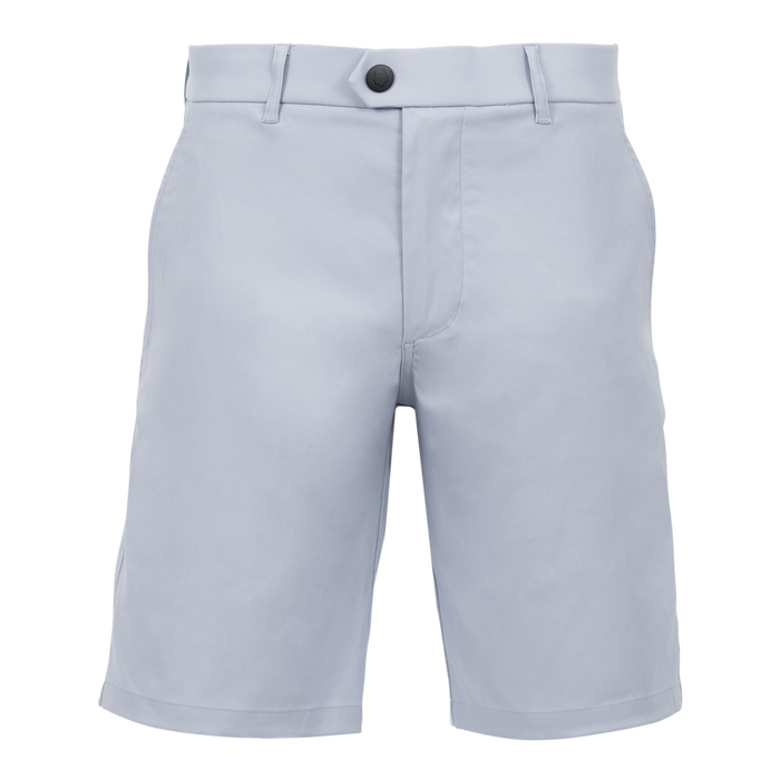 Smoke Heather Greyson Clothiers Wainscott Short - Front View | Men's Performance Golf Short