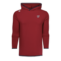 Varsity Red Washington Nationals Colorado Hoodie - Ghost Mannequin Front, Wolf Logo Detail | Greyson Clothiers