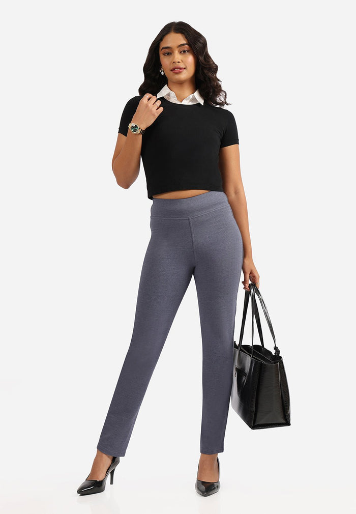Hema Herringbone - Navy / XS-elene / Regular - Upto 5'4
