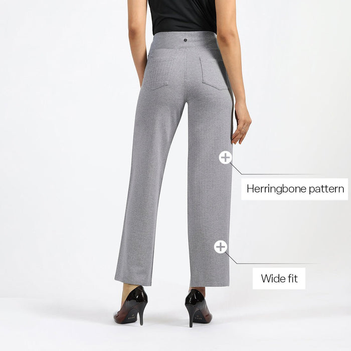 Werk-It Wide Leg Pants - BlissClub