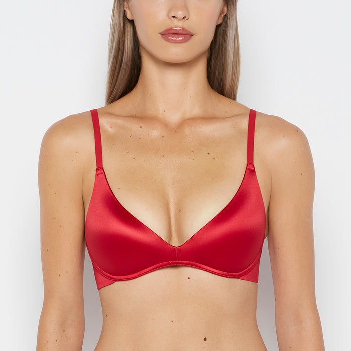 Wireless Light Lift Bra in Crimson