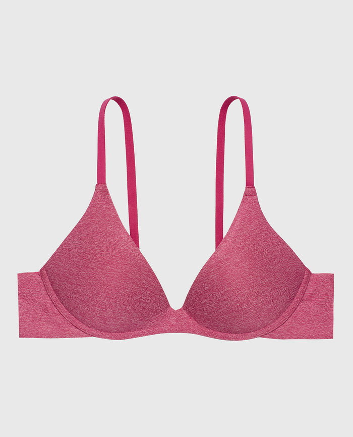 Wireless Light Lift Bra in Electric Rouge