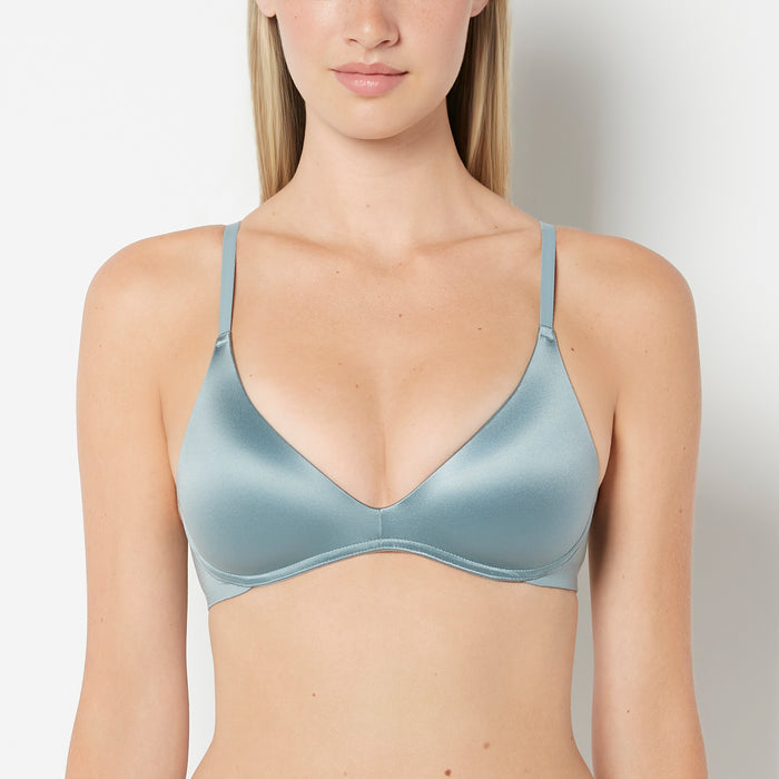 Wireless Light Lift Bra in Lead