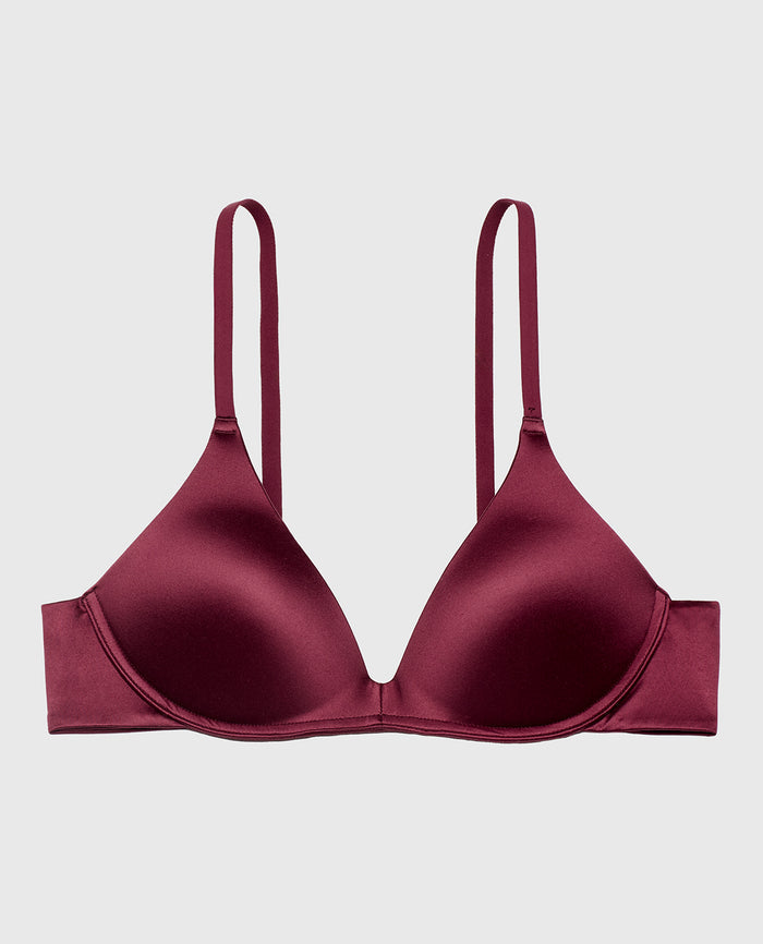 Wireless Light Lift Bra in Russian Ruby