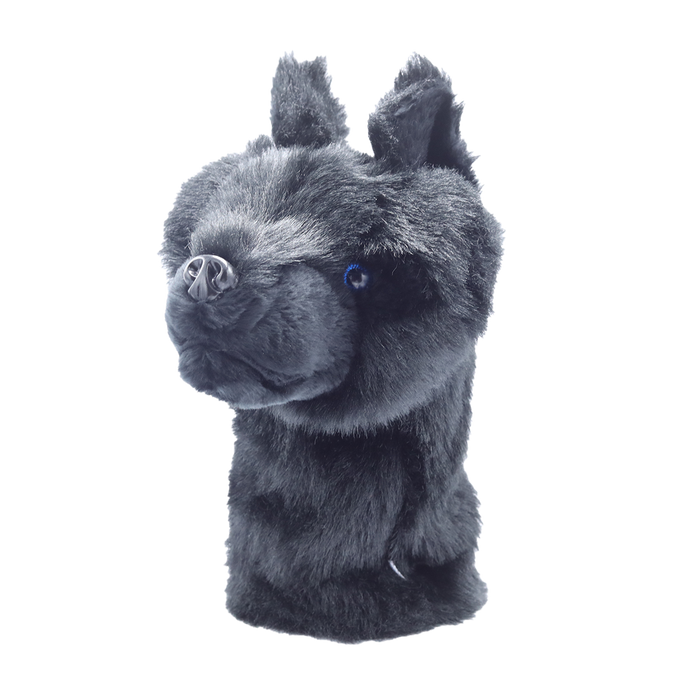 Greyson Clothiers Wolf Driver Headcover in Shepherd - Dark Plush Wolf Golf Club Cover | Greyson Clothiers