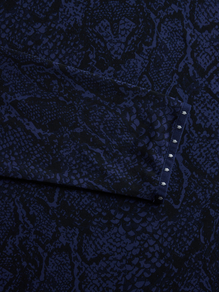 Wolf Scales Colorado Hoodie - Elasticated Cuff & Signature Dot Detail Close-Up | Greyson Clothiers