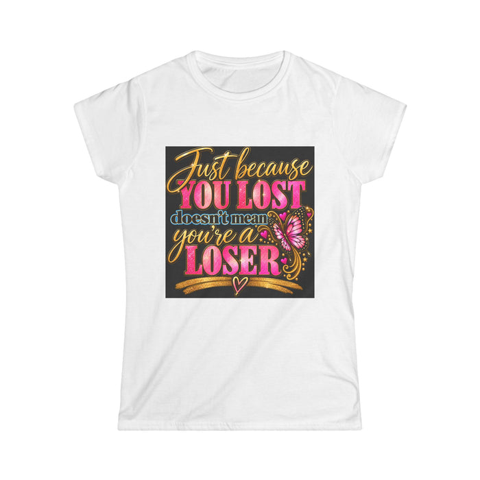 Women's White Tee — Classic Softstyle Crewneck T-Shirt