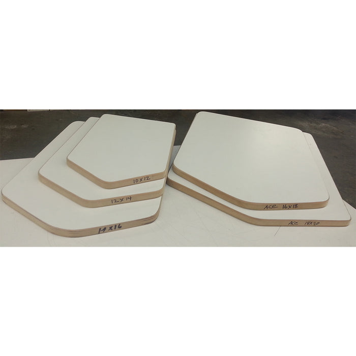 Wood Pallet Platen 10x12" inches,  No bracket