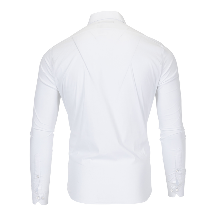 Greyson Clothiers Woodward Shirt in Arctic - Back View, Premium Men's Cotton Dress Shirt