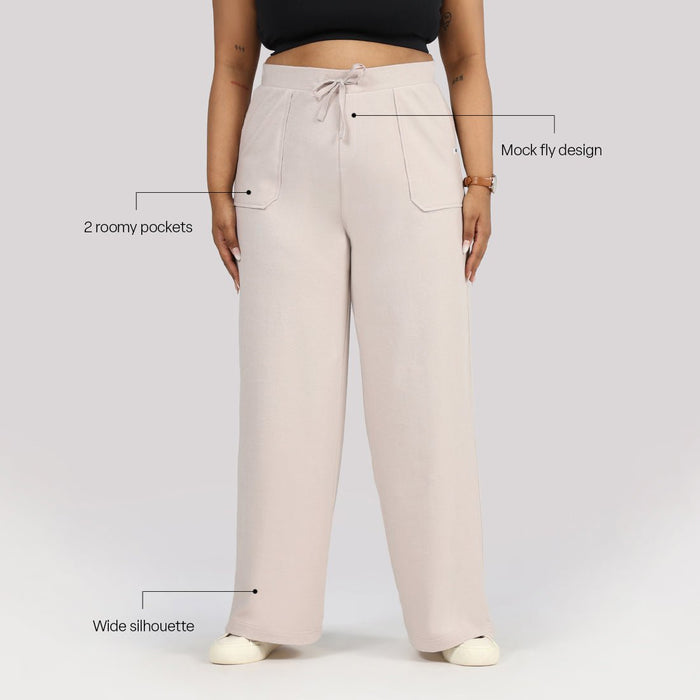 Work-To-Wine Twill Drawstring Pants - BlissClub