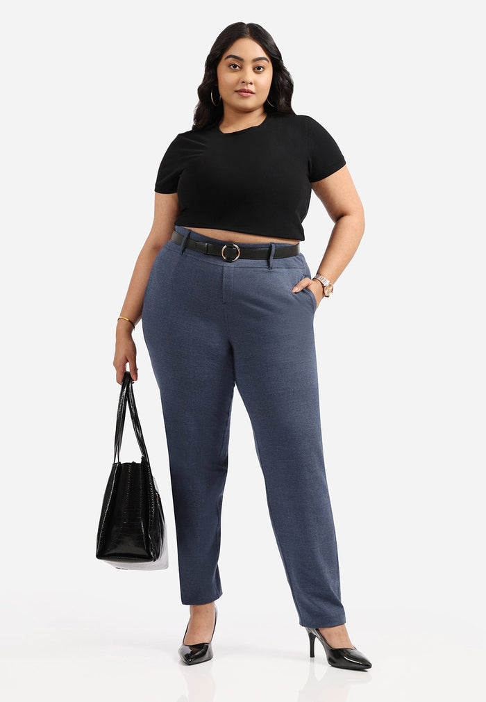 Triya Twill Navy / XS-elene / Regular - Upto 5'4