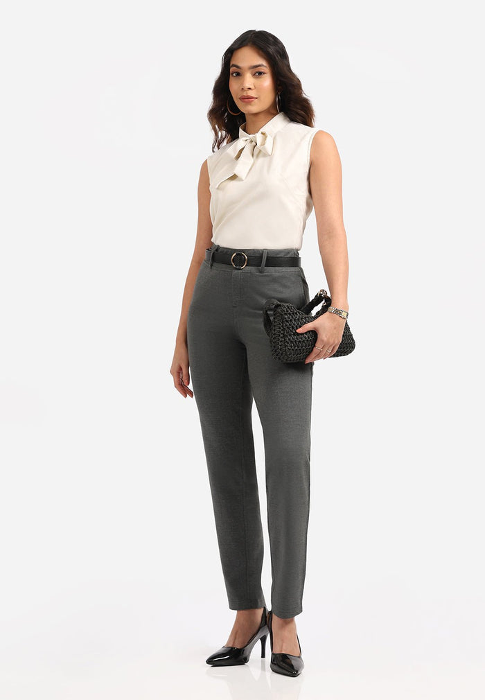 Triya Twill Charcoal / XS-elene / Regular - Upto 5'4