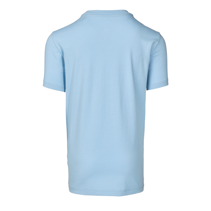 Wolf Blue Youth Icon Short Sleeve Tee - Back View, Cotton Kids T-Shirt | Greyson Clothiers
