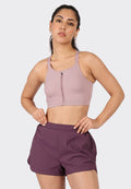 Zip-Up Sports Bra - BlissClub