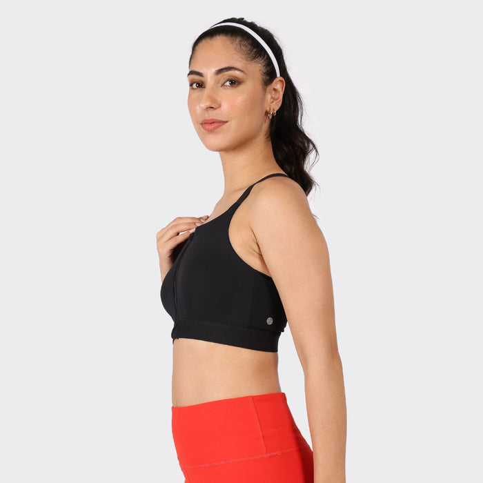 Zip-Up Sports Bra - BlissClub