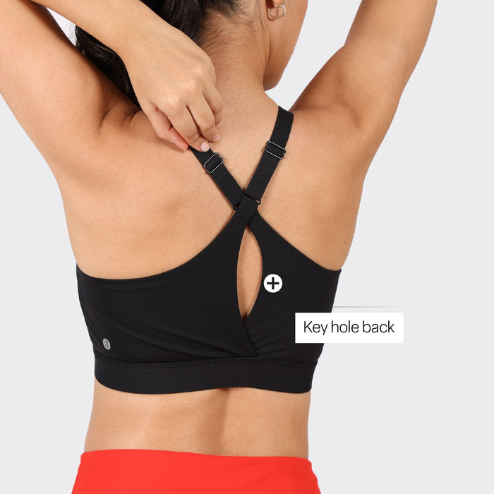 Zip-Up Sports Bra - BlissClub